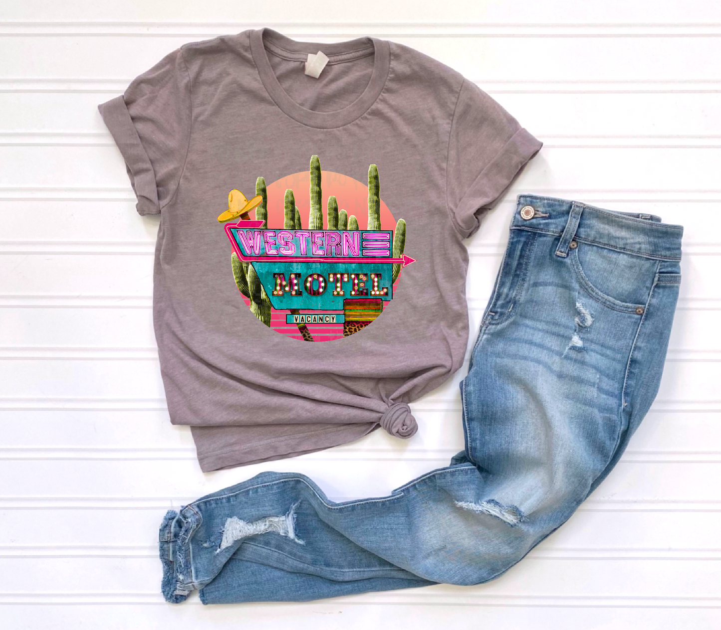 Western Motel DTF Transfer