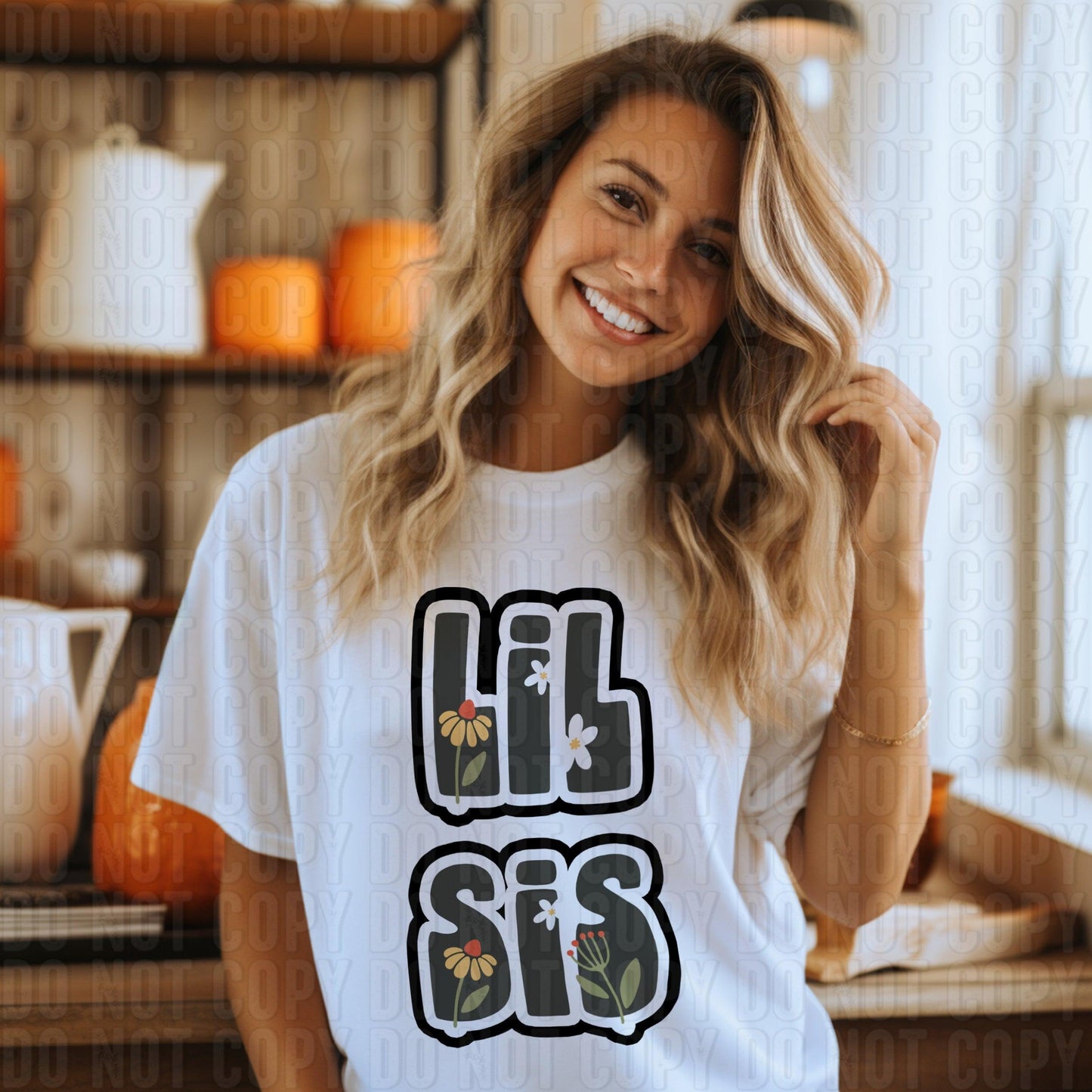 Floral Nicknames DTF Transfer