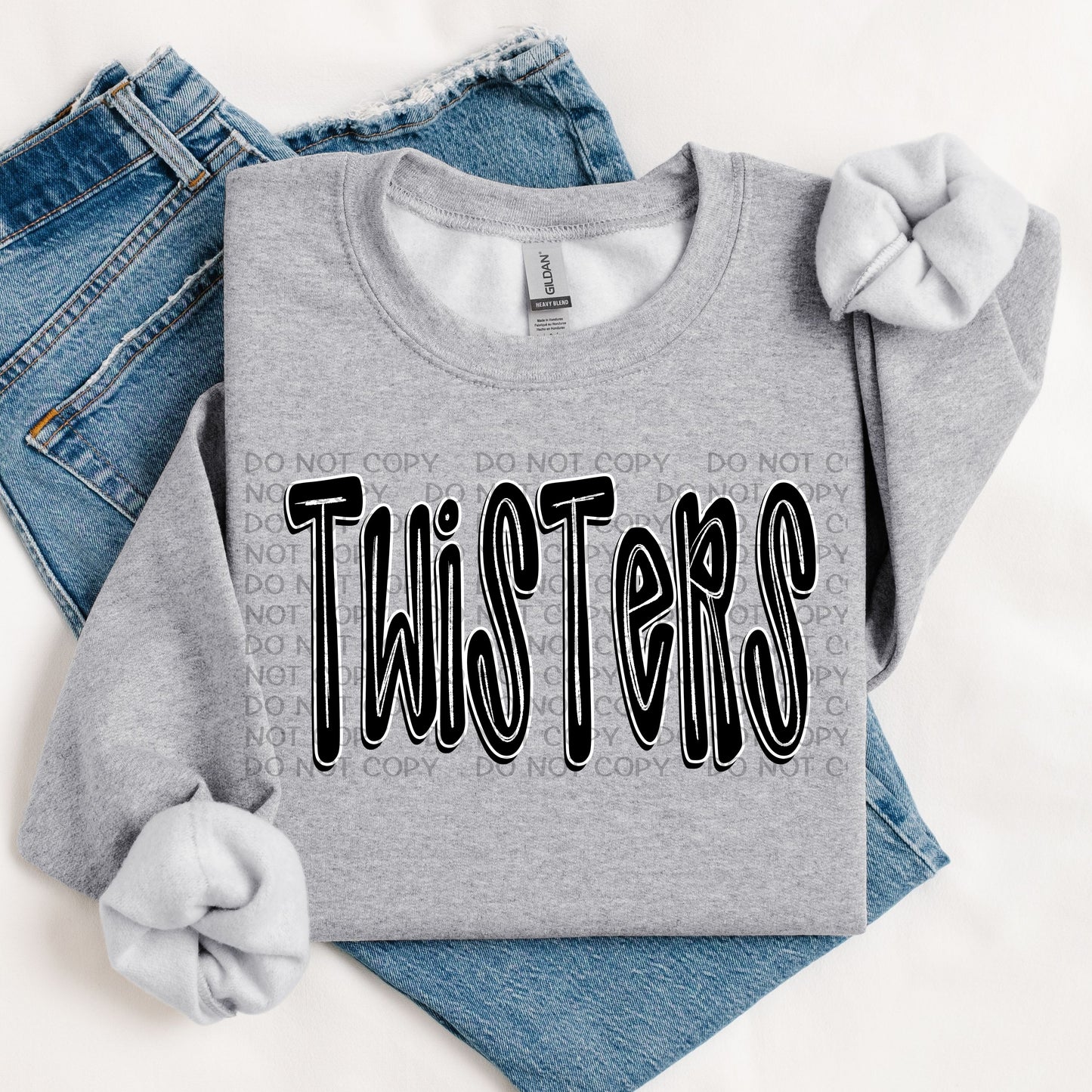 Twisters Retro Doodle DTF Transfer
