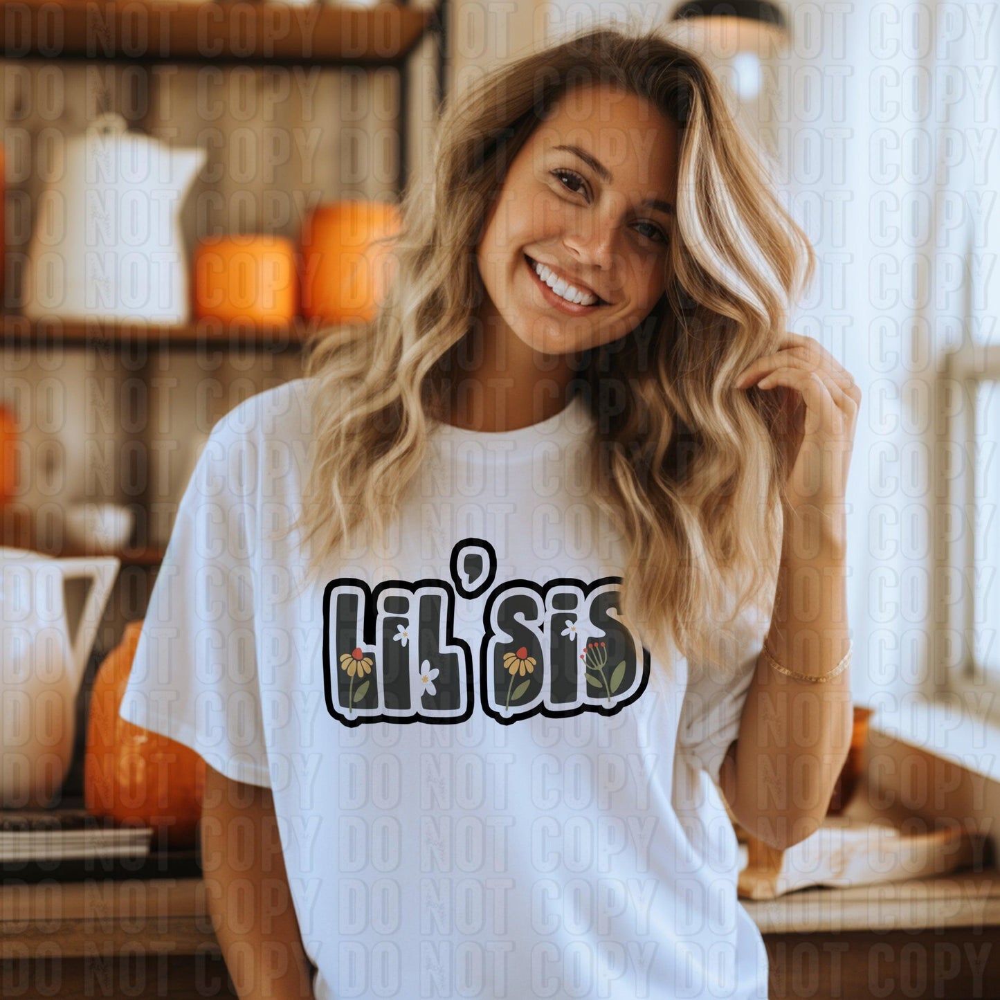 Floral Nicknames DTF Transfer