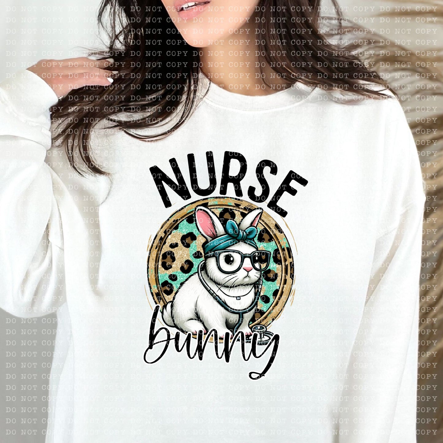 Nurse Bunny DTF Transfer