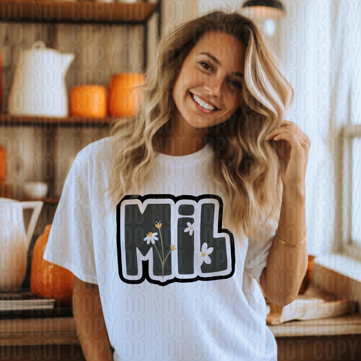 Floral Nicknames DTF Transfer