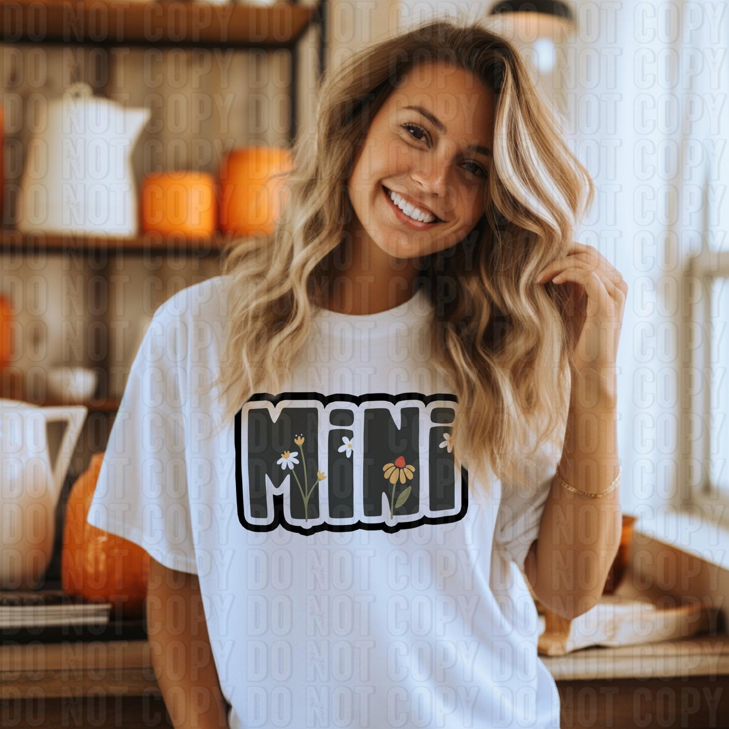 Floral Nicknames DTF Transfer