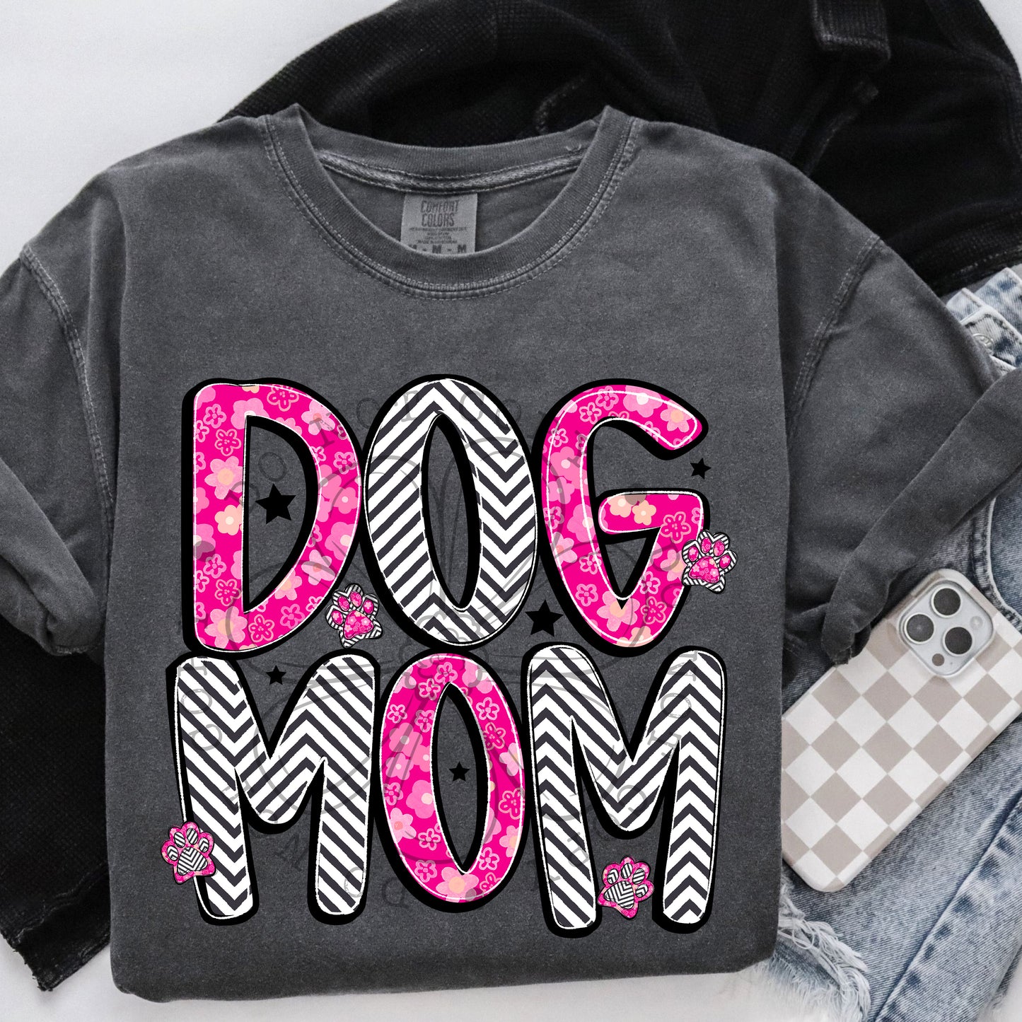 Dog Mom DTF Transfer