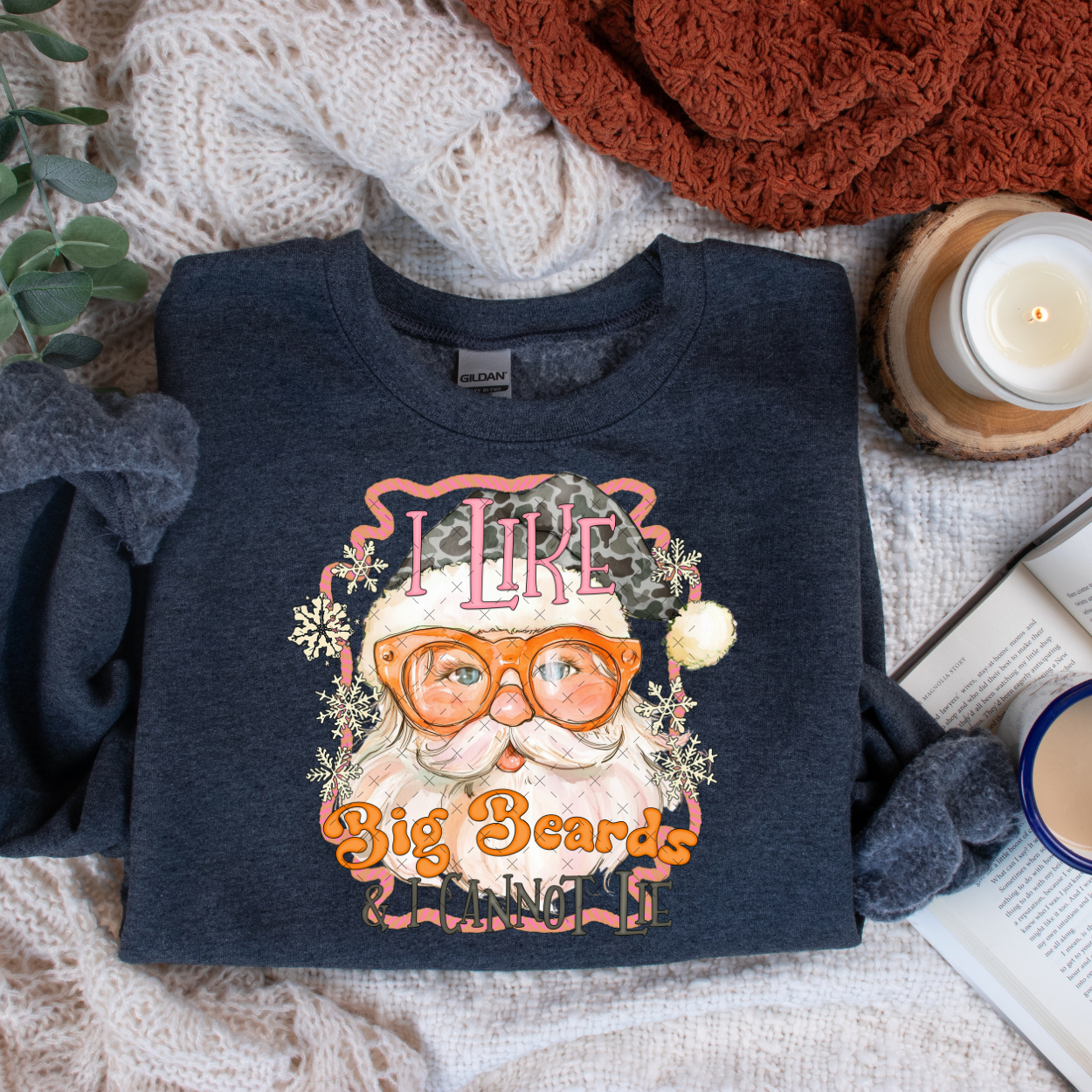 I Like Big Beards & I Cannot Lie DTF Transfer