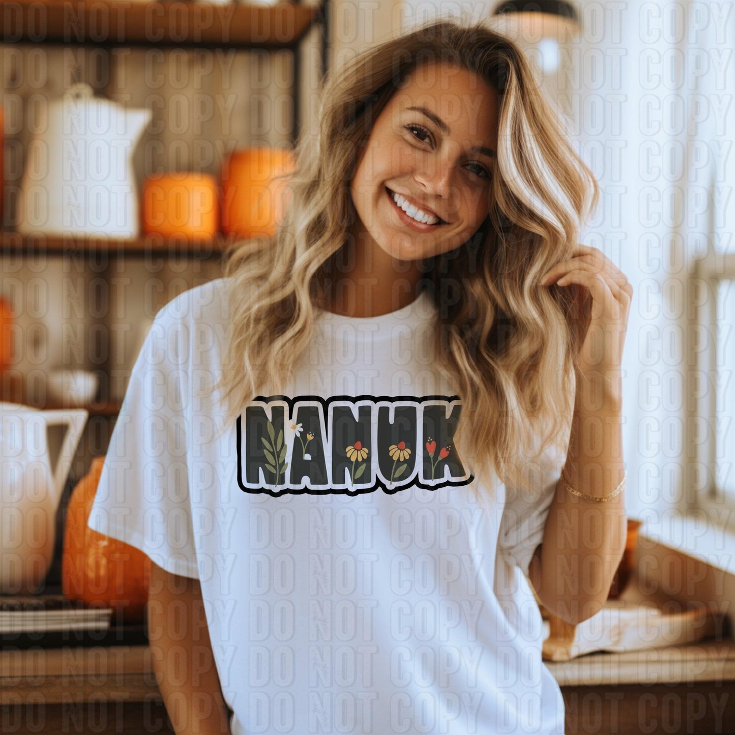 Floral Nicknames DTF Transfer