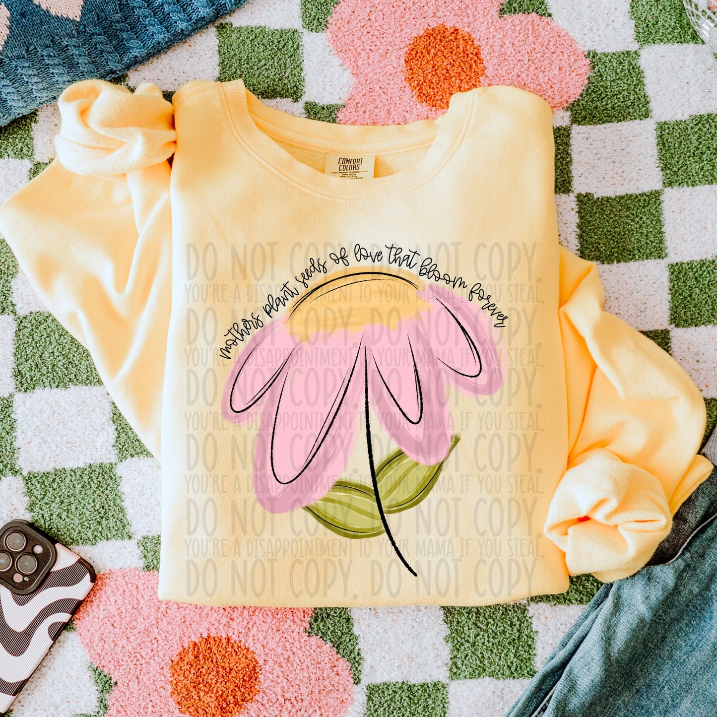 Mothers Plant Seeds DTF Transfer