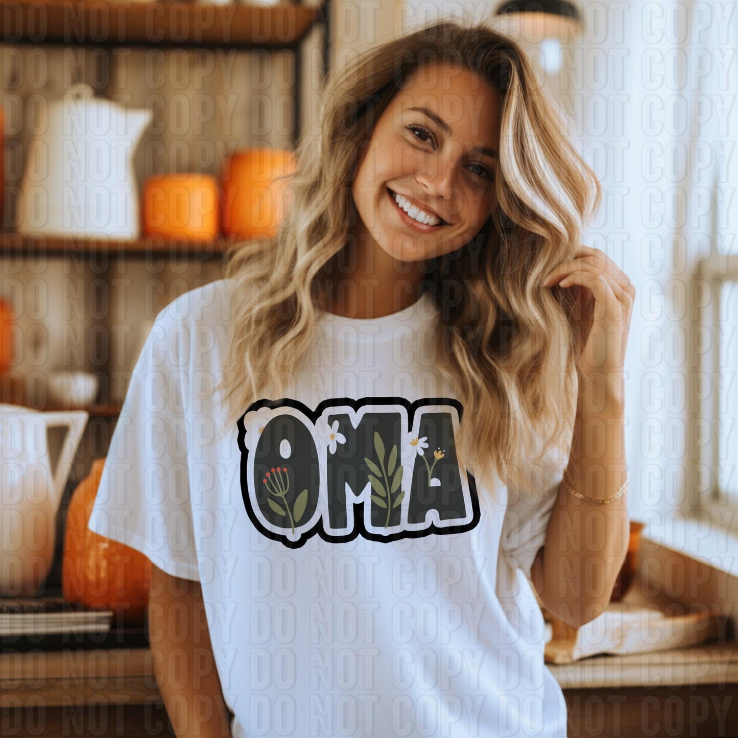 Floral Nicknames DTF Transfer
