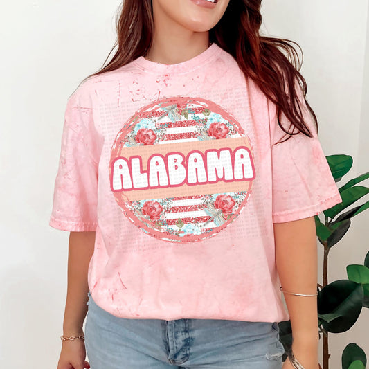 Spring Floral States DTF Transfer