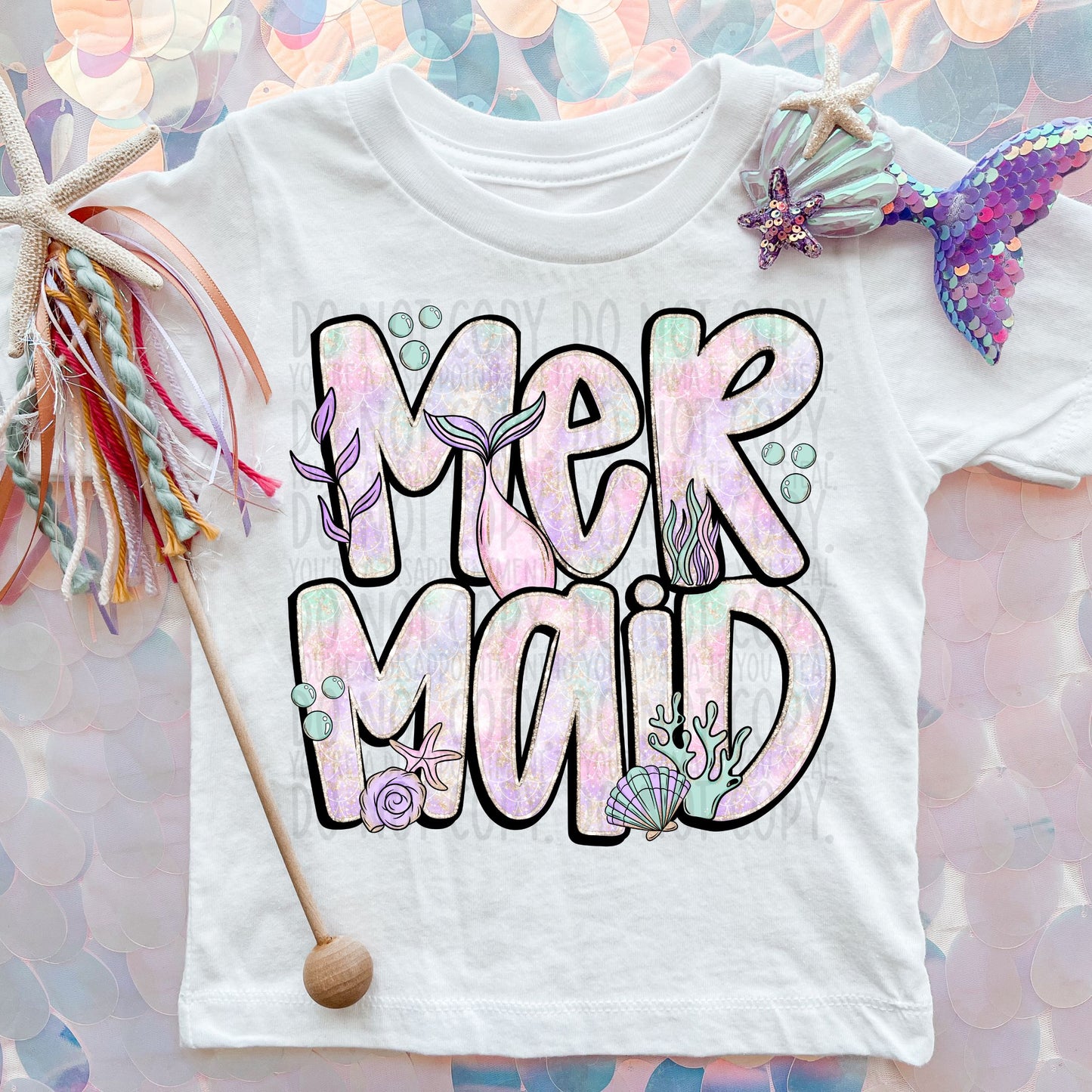 Mermaid DTF Transfer