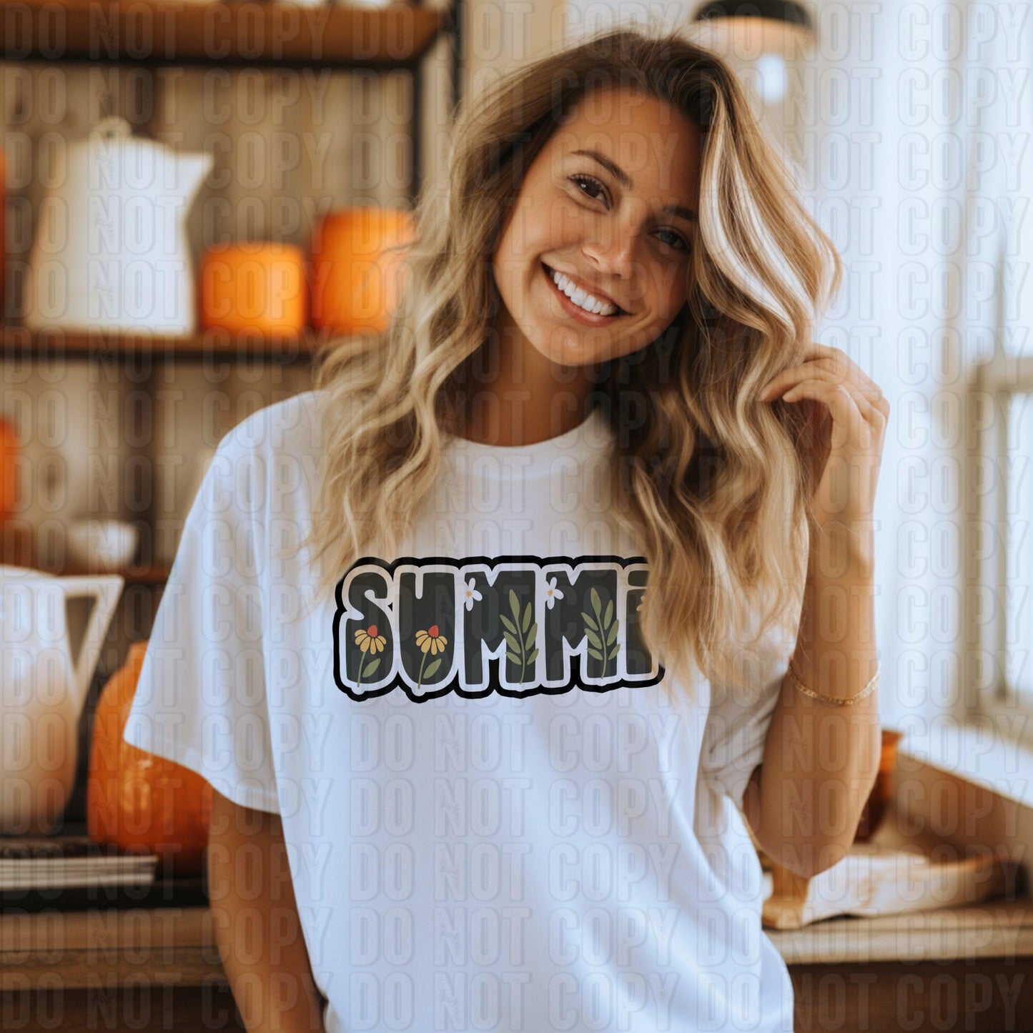 Floral Nicknames DTF Transfer