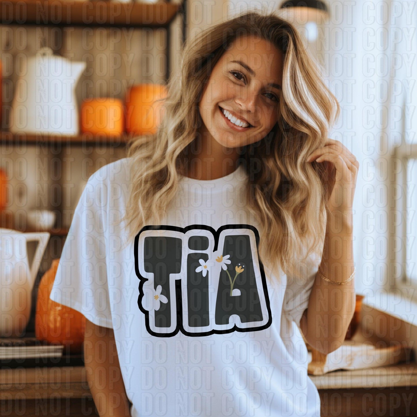 Floral Nicknames DTF Transfer