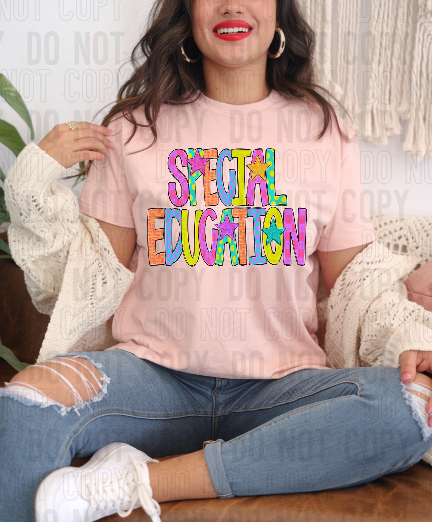 Special Education Preppy School DTF Transfer