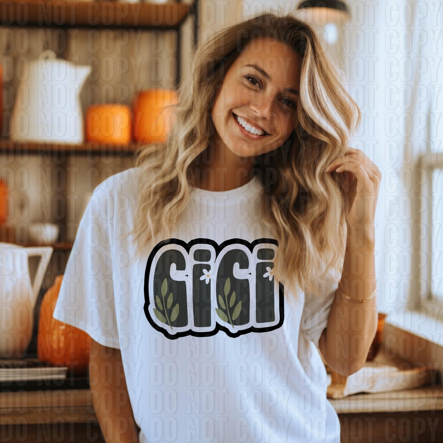 Floral Nicknames DTF Transfer