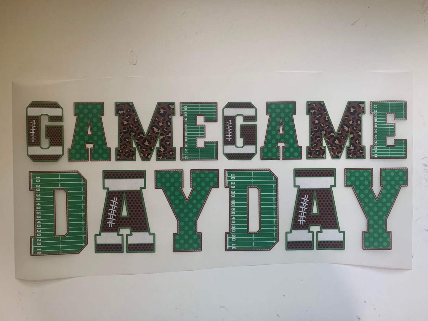 Game Day Football RTS (2 adult transfers)