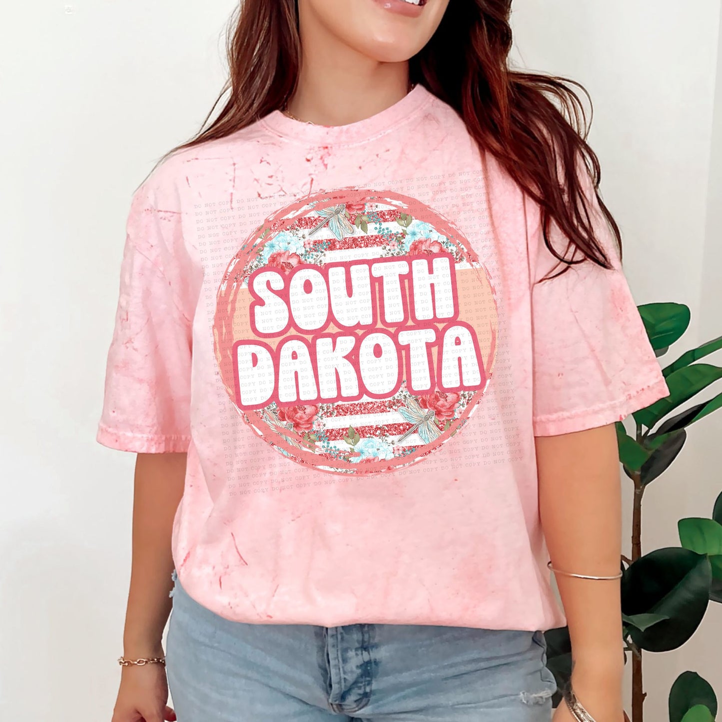 Spring Floral States DTF Transfer