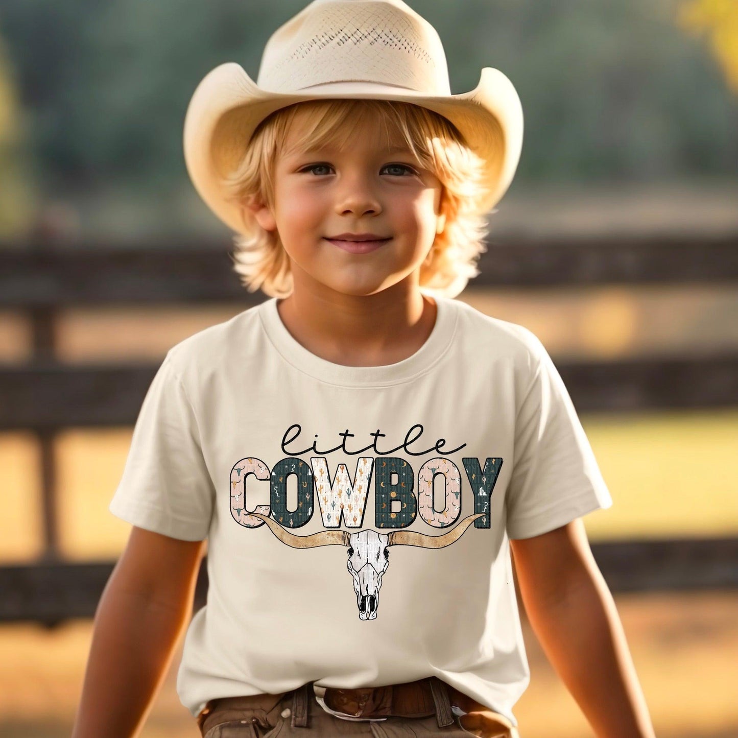 Little Cowboy DTF Transfer