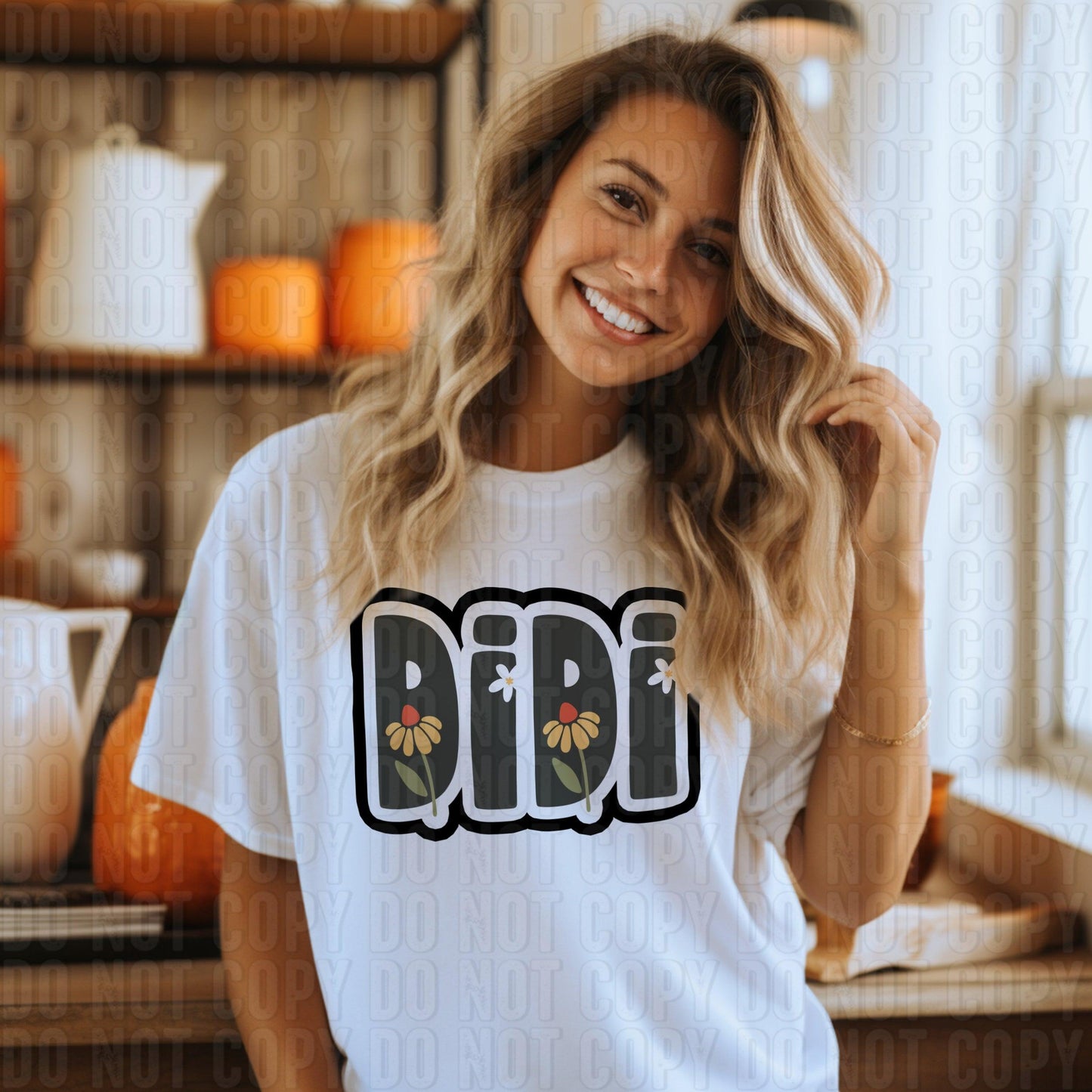 Floral Nicknames DTF Transfer