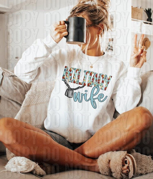 Military Wife DTF Transfer