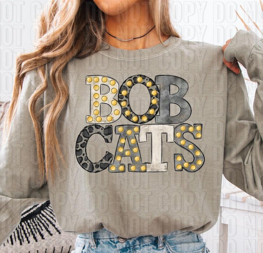 Bobcats - Bright Light Leopard DTF Transfer