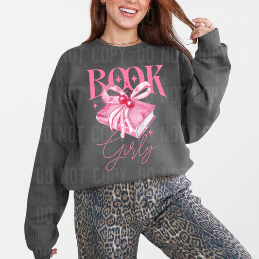 Book Girly DTF Transfer