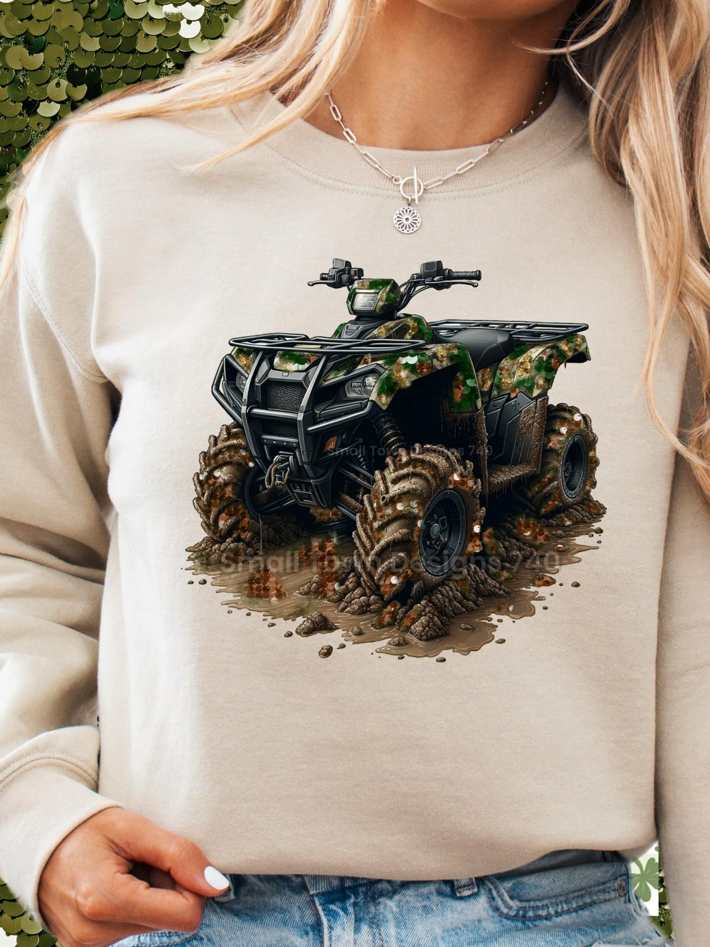 Camo Boy Fourwheeler DTF Transfer