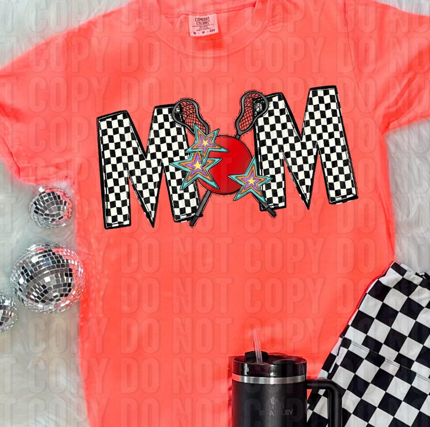 Lacrosse - Pop Star Mom DTF Transfer