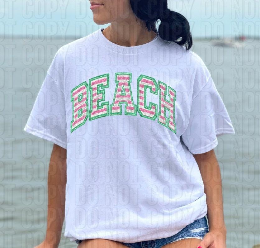 Beach Striped DTF Transfer