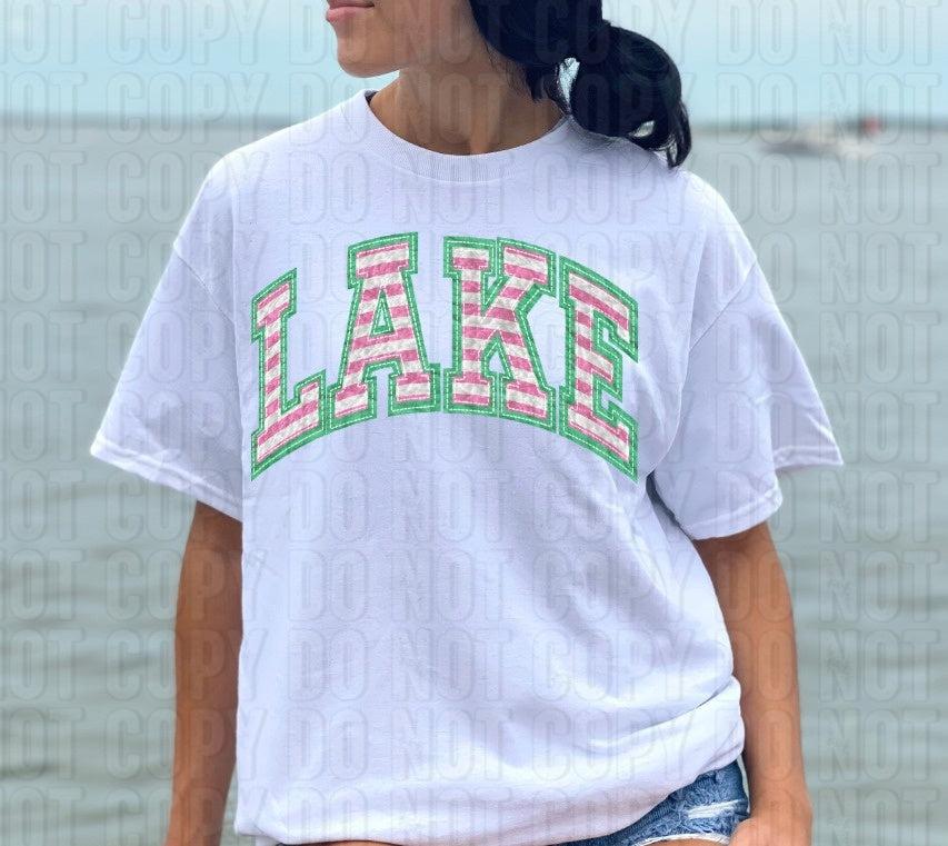 Lake Striped DTF Transfer