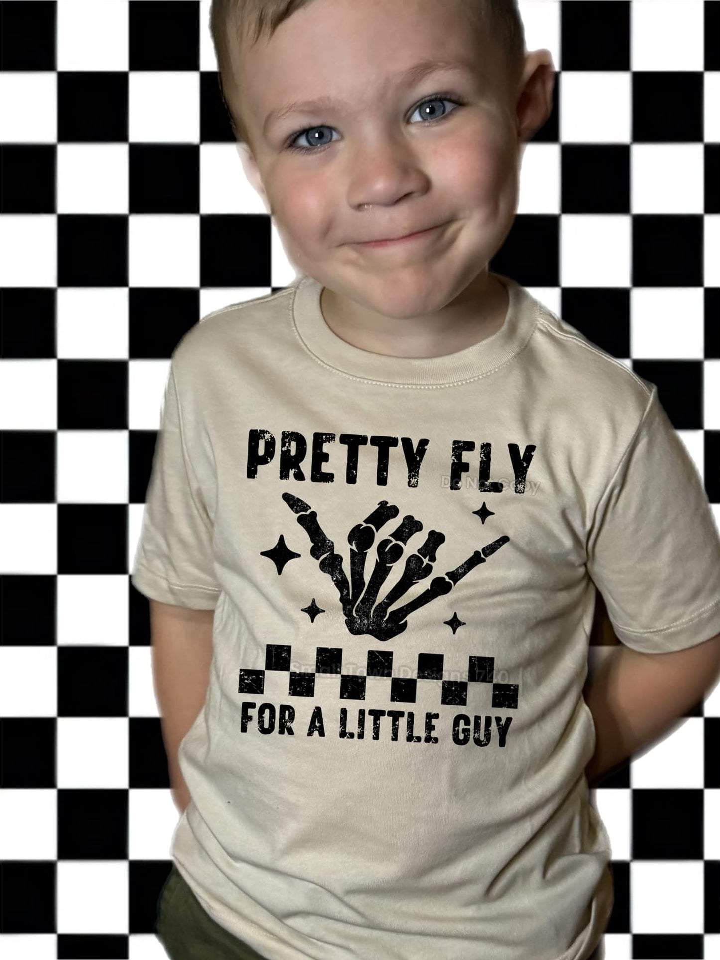 Pretty Fly For A Little Guy DTF Transfer