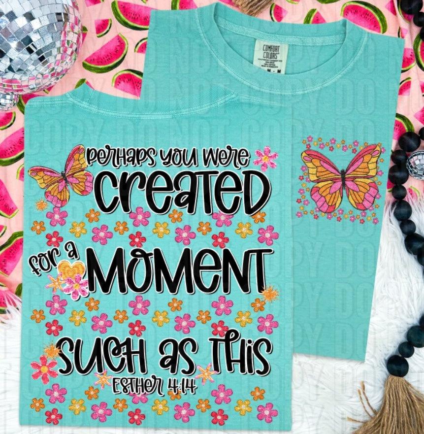 A Moment Such As This Front/Back DTF Transfer