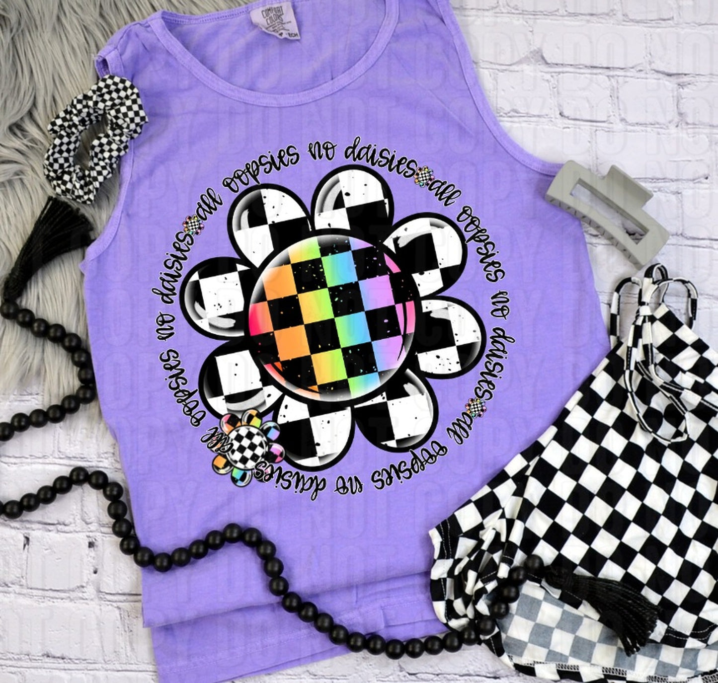 All Oopsies No Daises DTF Transfer