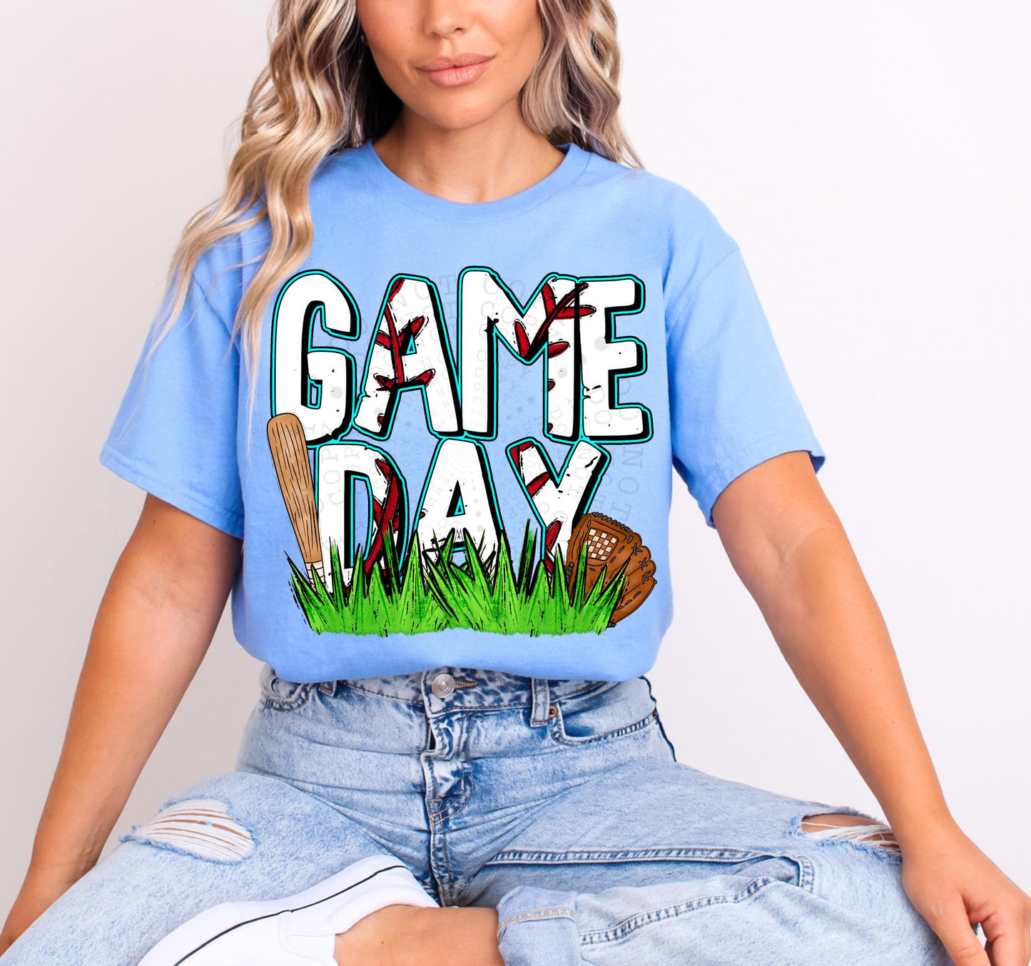 Game Day Baseball Sport DTF Transfer