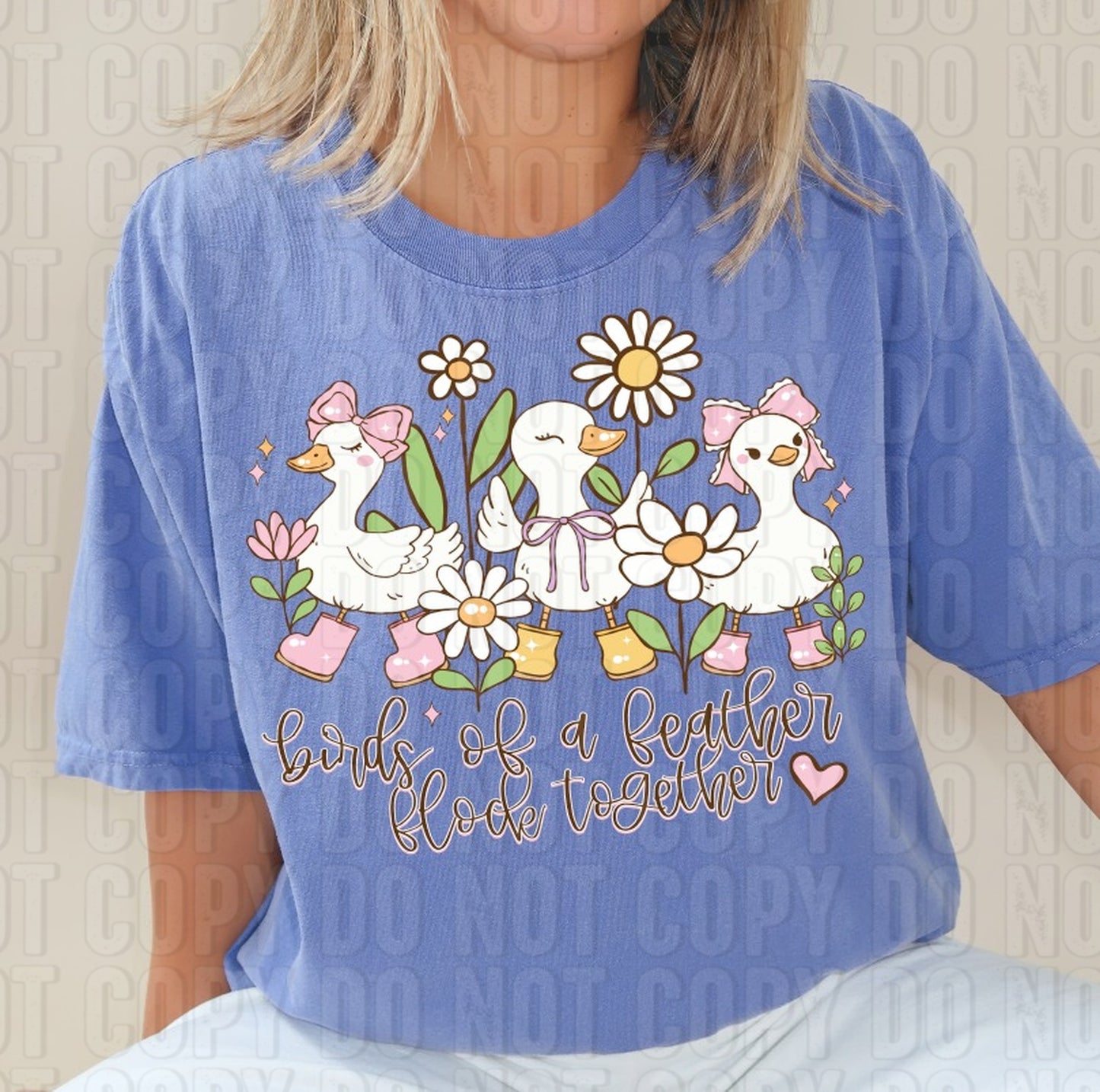 Birds Of A Feather DTF Transfer