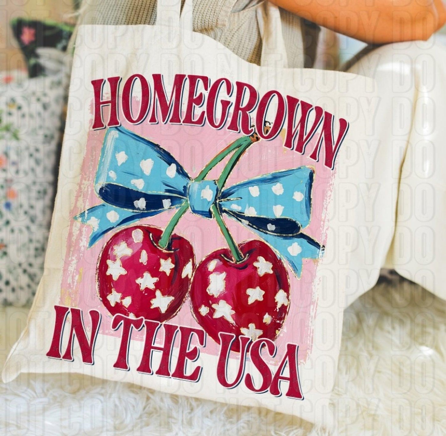 Homegrown In The USA DTF Transfer