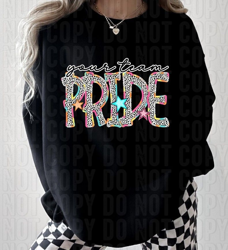 Dottie Bright Pride Custom Mascot DTF Transfer