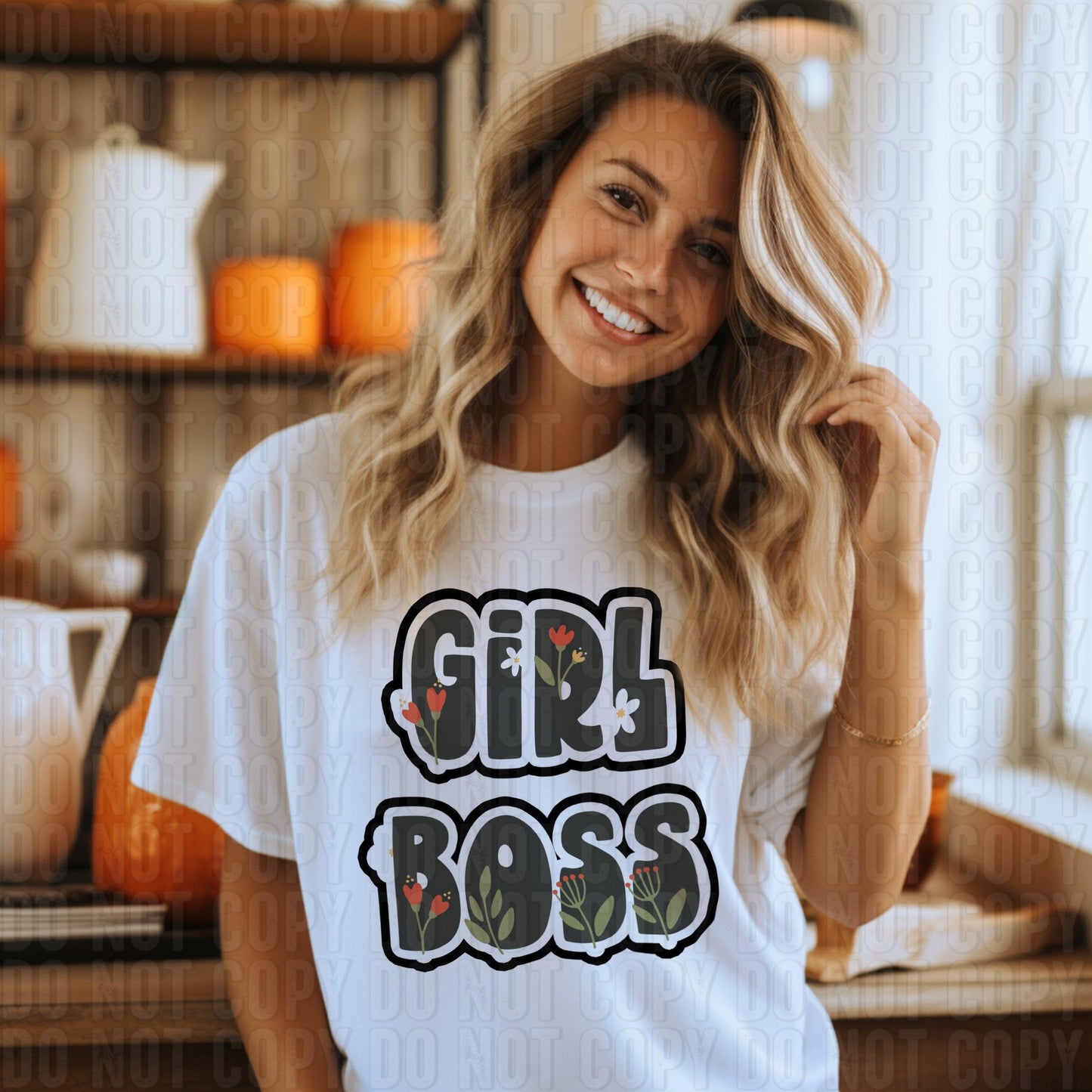 Floral Nicknames DTF Transfer