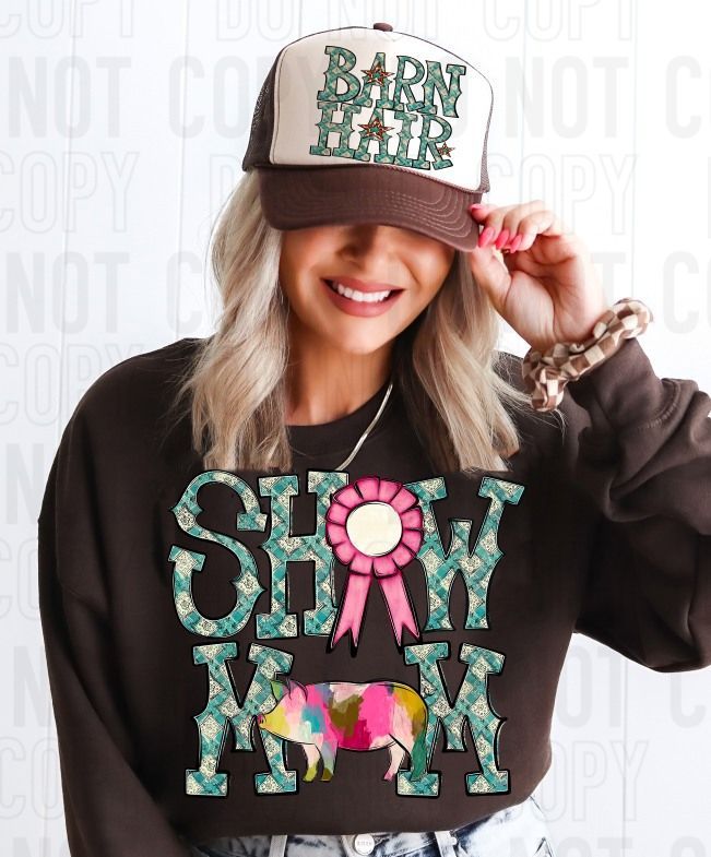 Show Mom Pig DTF Transfer