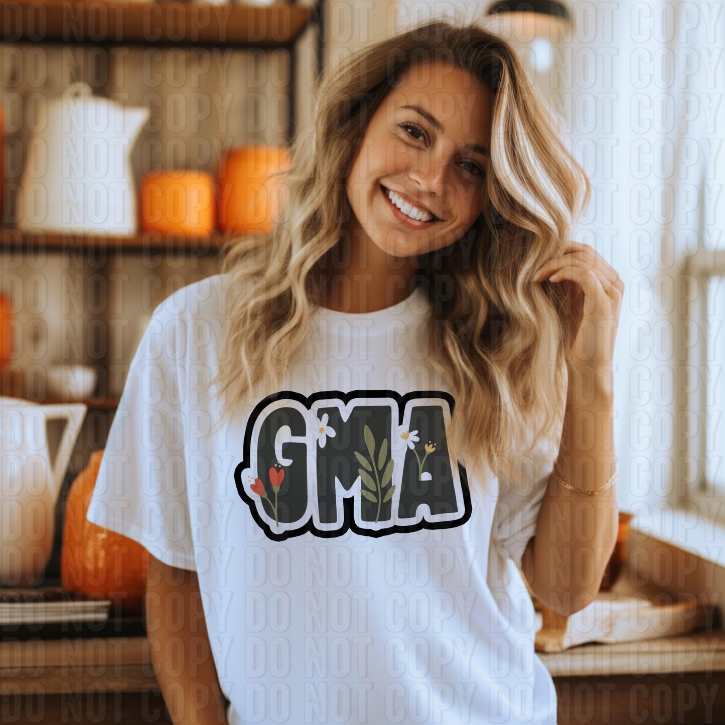 Floral Nicknames DTF Transfer
