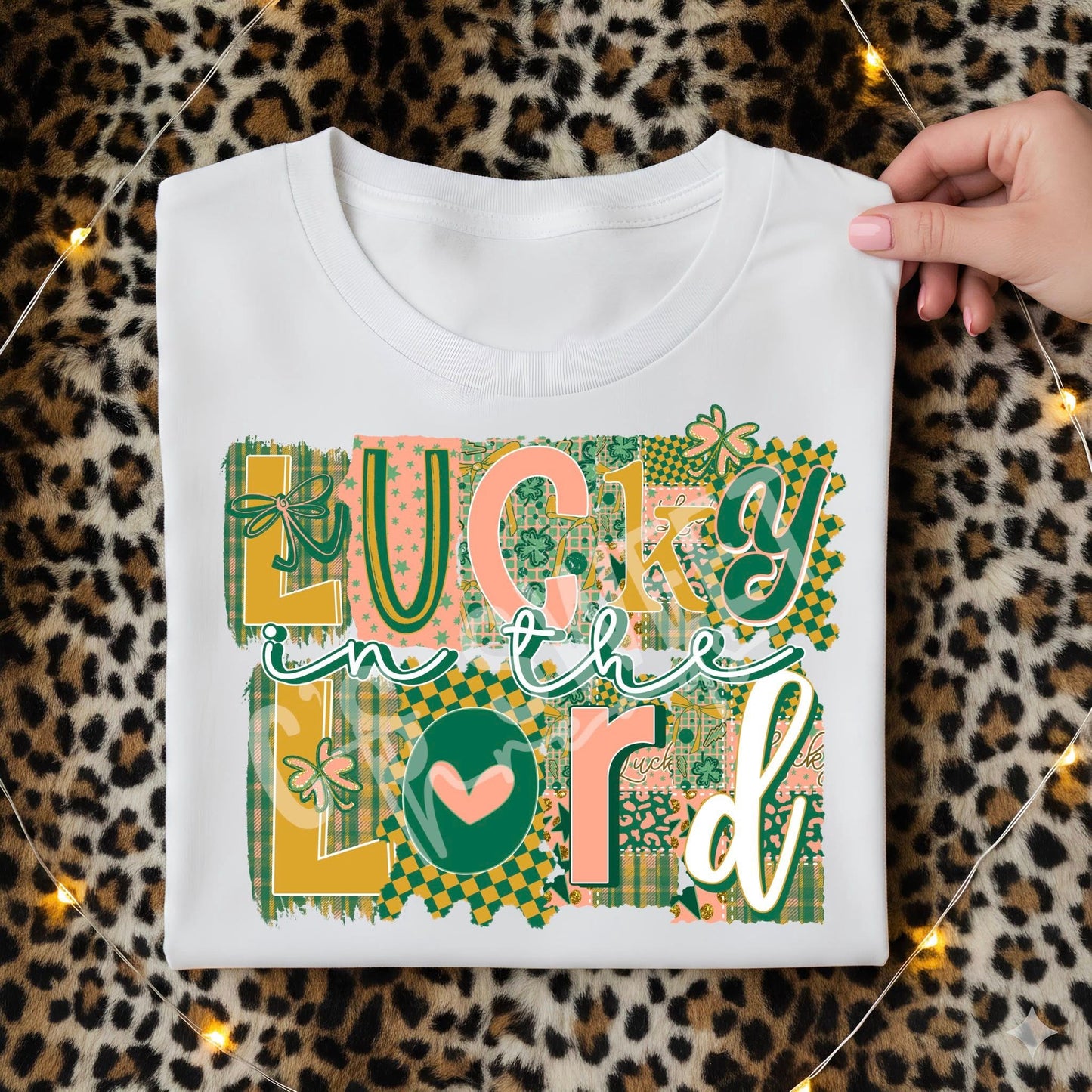 Lucky In The Lord DTF Transfer