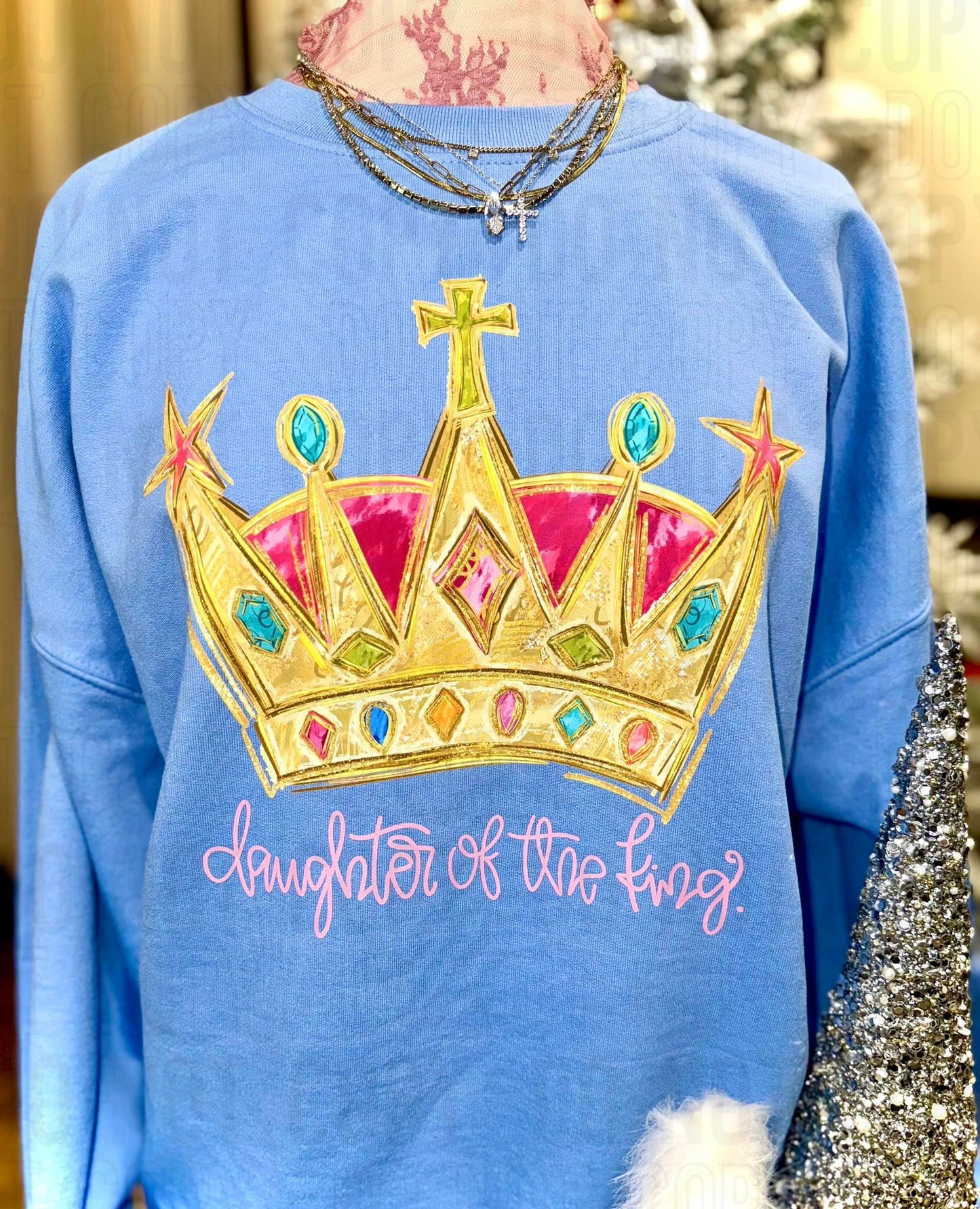 Daughter Of The King Crown DTF Transfer