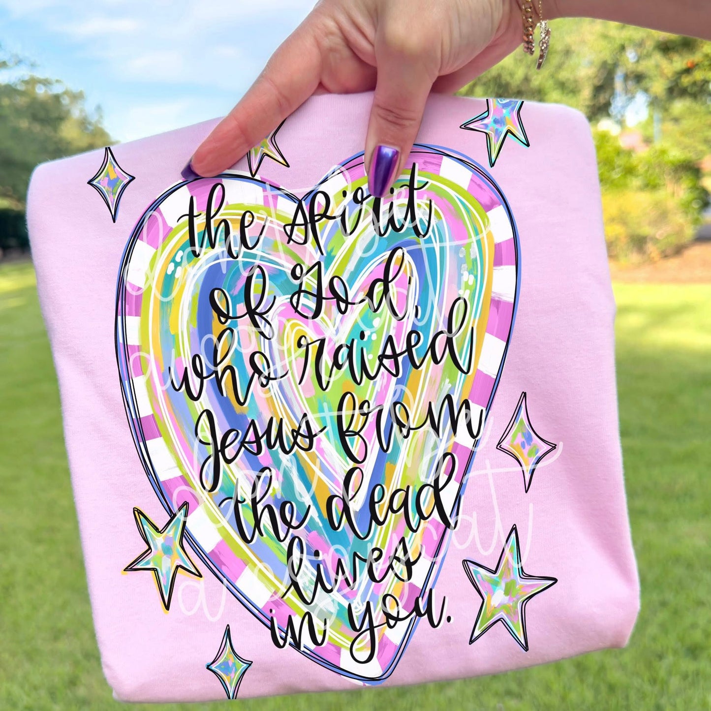 The Spirit Of God DTF Transfer