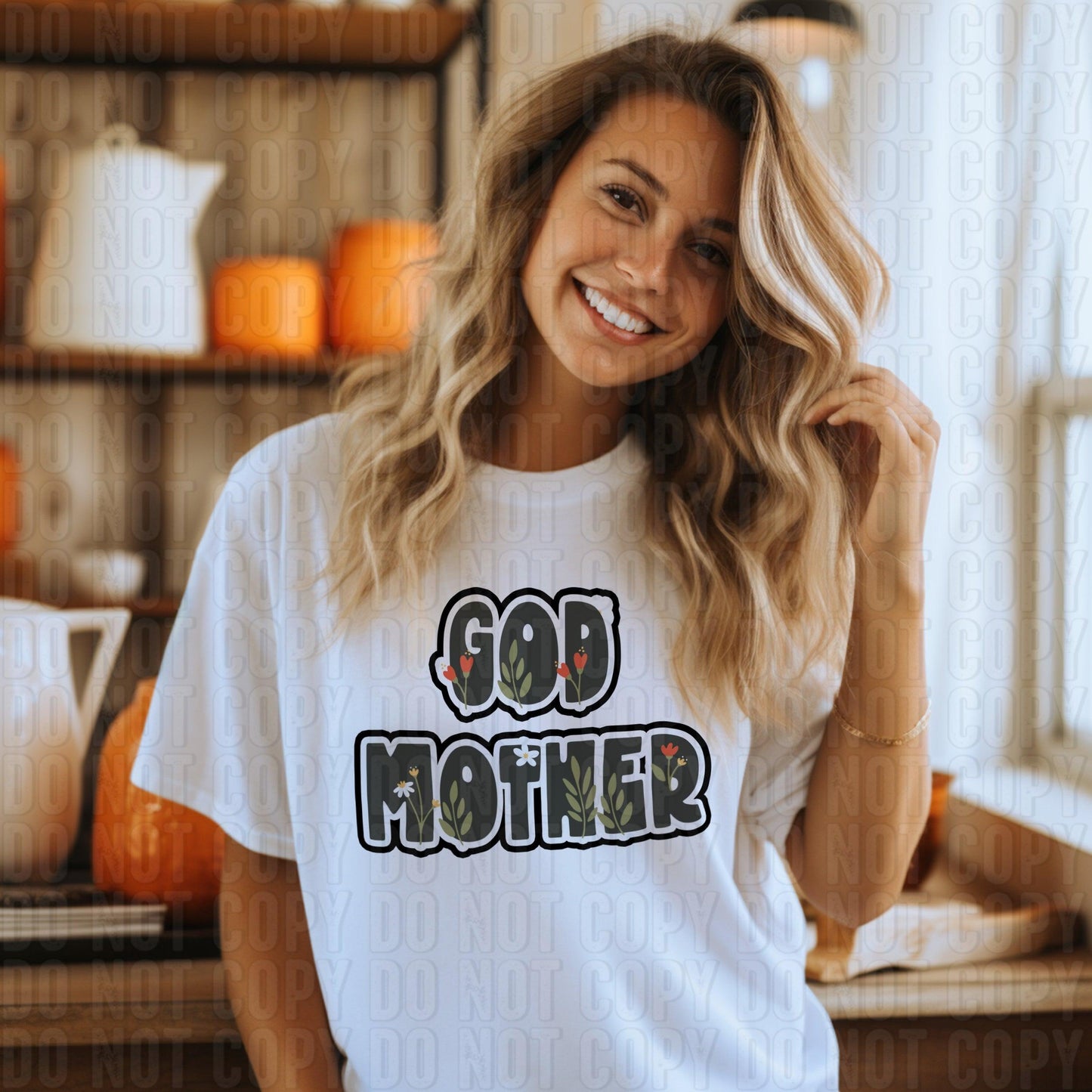 Floral Nicknames DTF Transfer