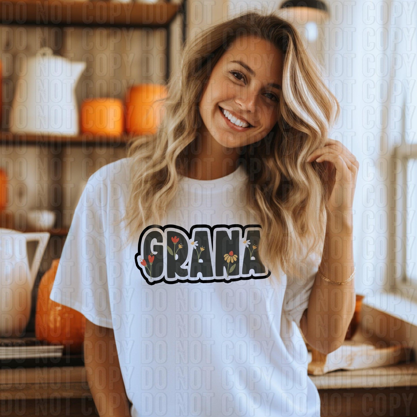 Floral Nicknames DTF Transfer