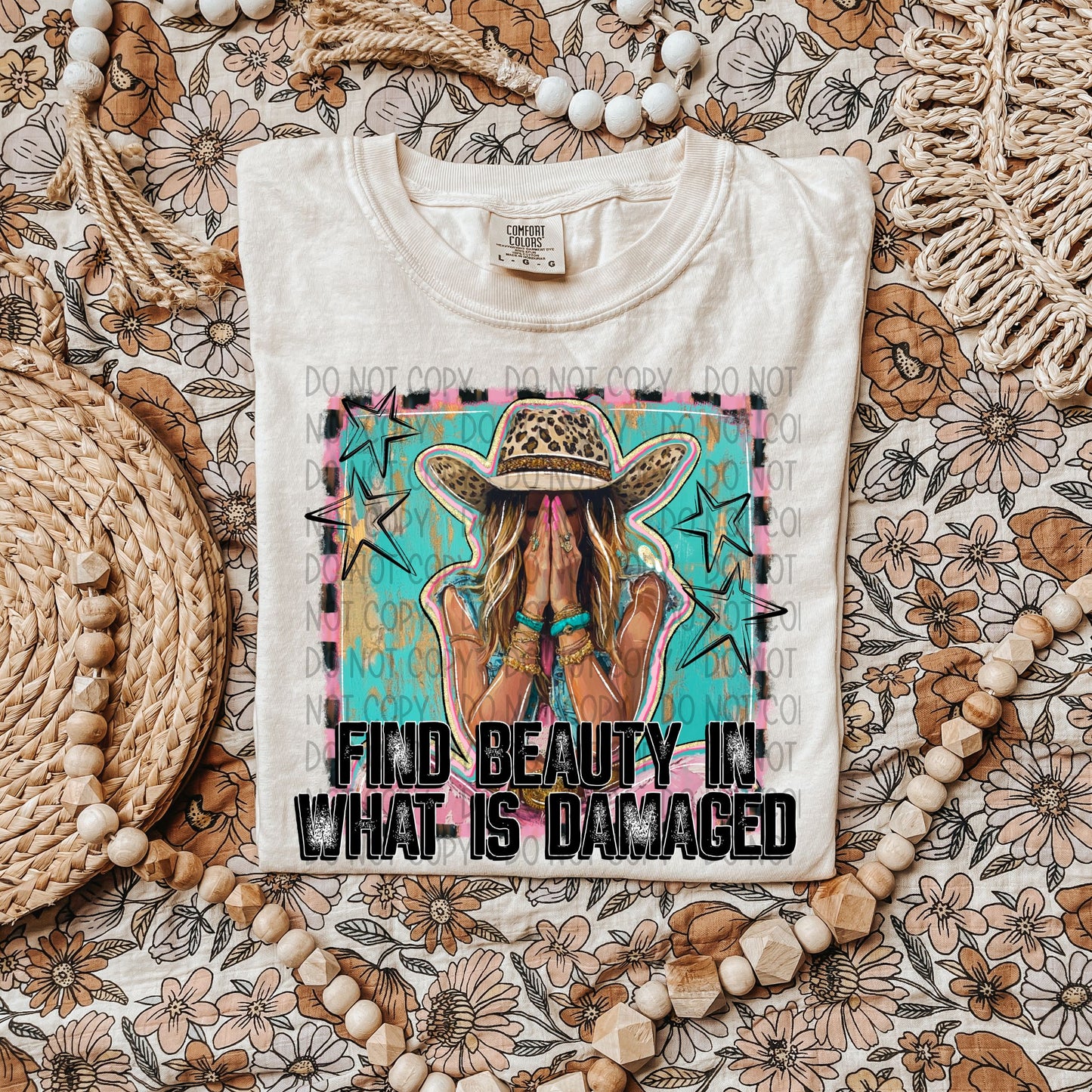 Find Beauty In What Is Damaged DTF Transfer