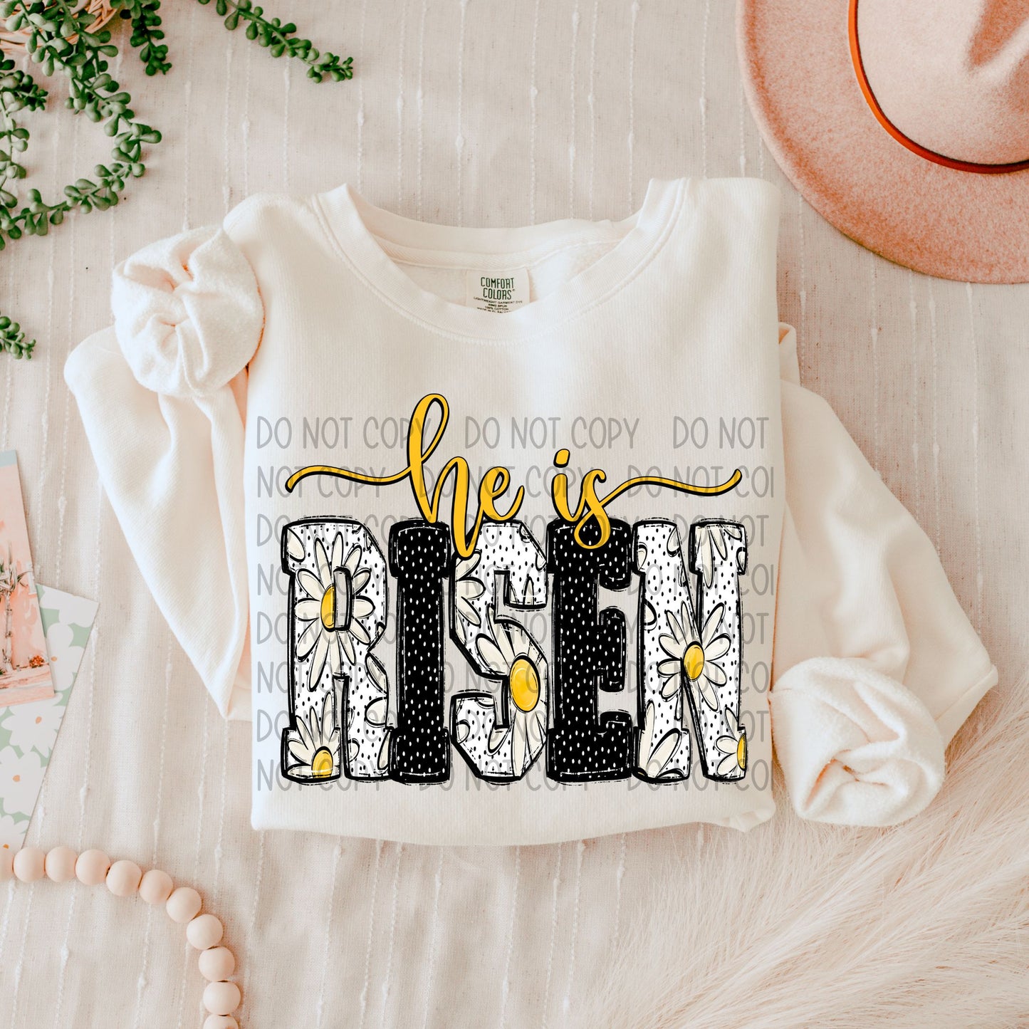 He Is Risen DTF Transfer