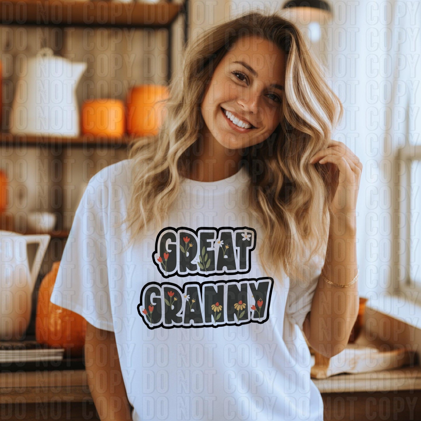 Floral Nicknames DTF Transfer
