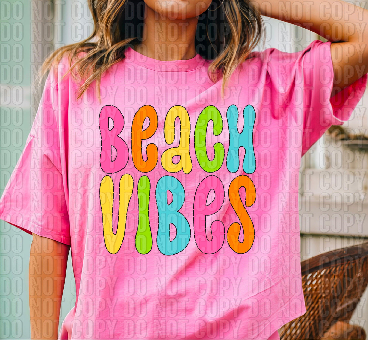 Beach Vibes DTF Transfer