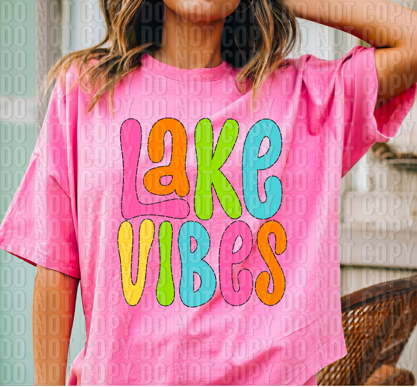 Lake Vibes DTF Transfer