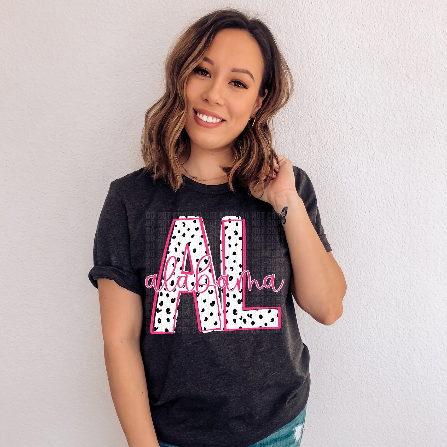 Alabama Dottie Loo State DTF Transfer